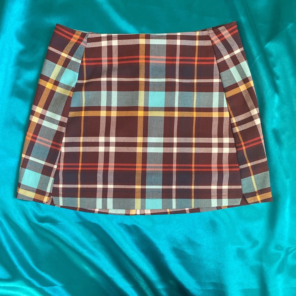 Urban Outfitters Plaid Mini Skirt